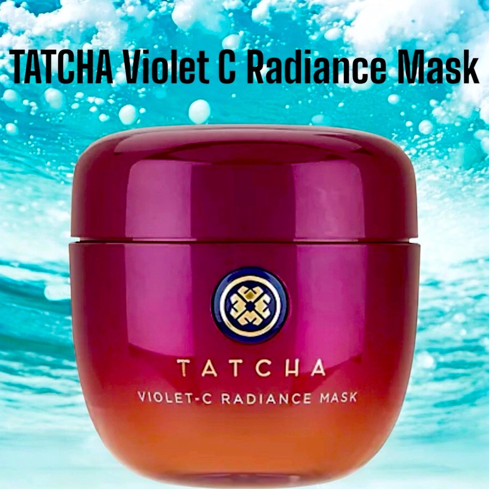 Tatcha The Violet-C Radiance Mask: Creamy Firming Vitamin C 1.7 Oz /50ml